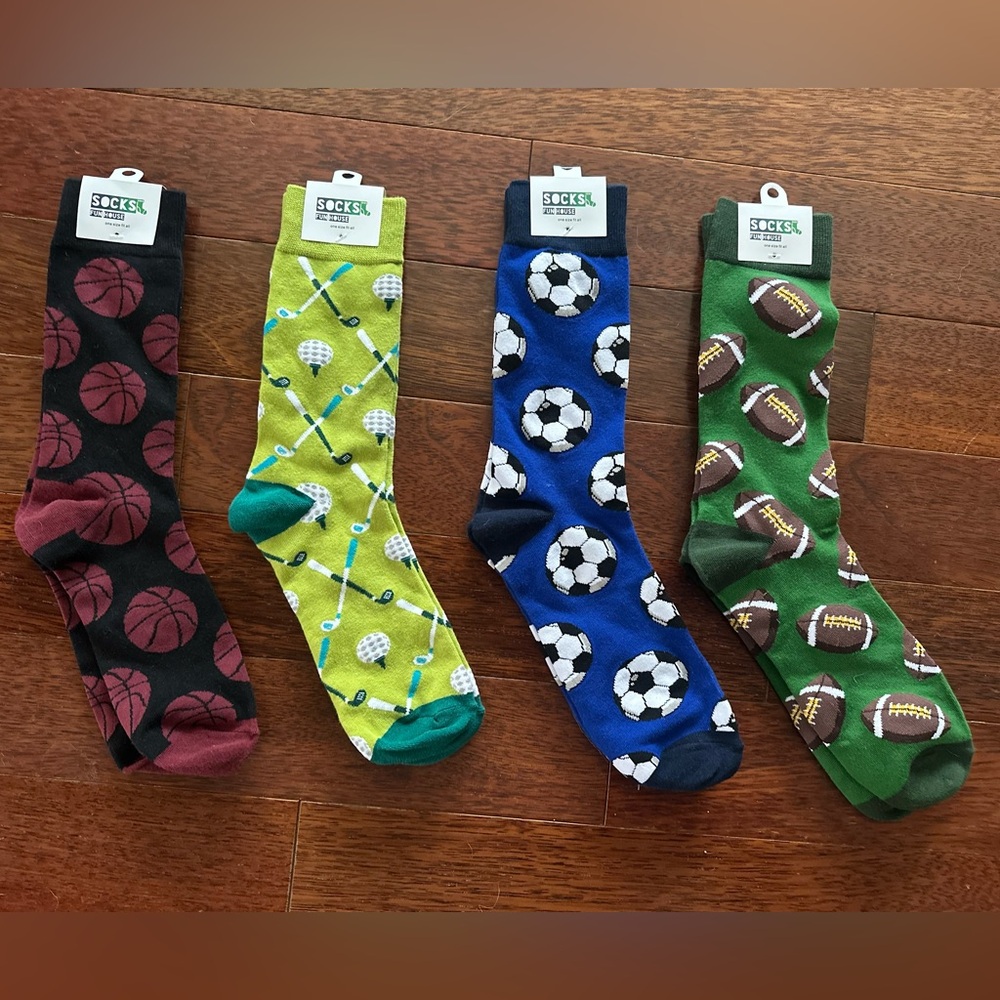 ALL FOR 33! Football, Soccer, Golf, & Basketball Socks. OS. ⚽️ ⛳️ 🏀 🏈